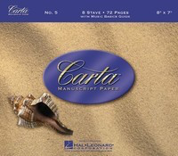 Carta Manuscript Paper No. 5 - Hal Leonard