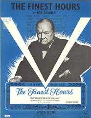 The Finest Hours - Piano Solo (Digital Download)