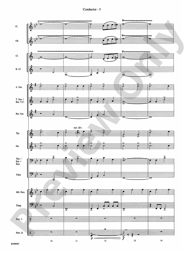 Quintilian - Concert Band Conductor Score & Parts (Digital Download)