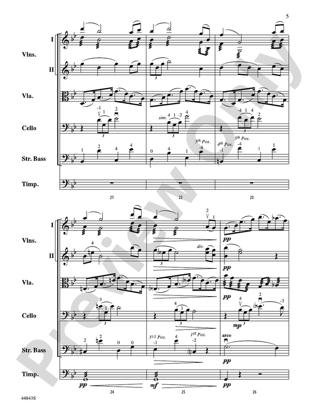 Enigma Variations - String Orchestra Conductor Score & Parts (Digital Download)