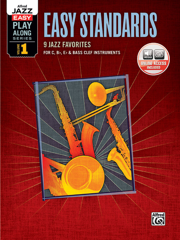 Alfred Jazz Easy Play-Along Vol 1 Easy Standards