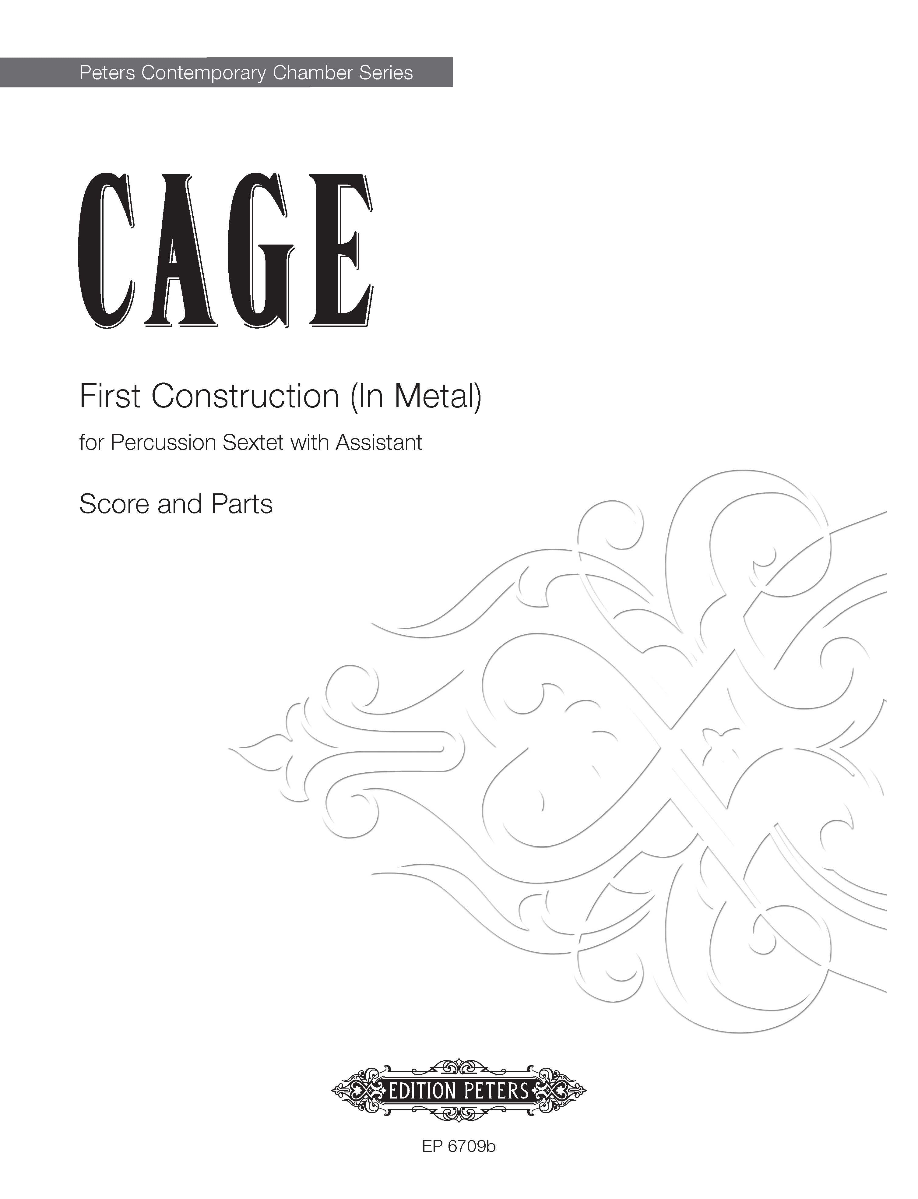 First Construction (In Metal) (EP6709B) - Percussion (Digital Download)