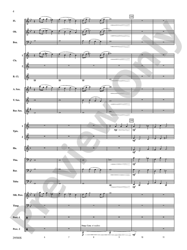The Pit and the Pendulum - Concert Band Conductor Score & Parts (Digital Download)