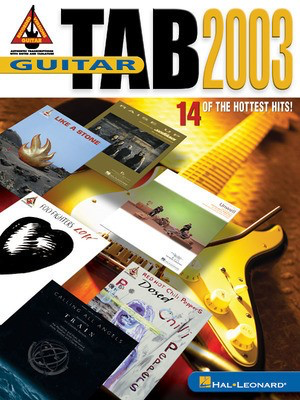 Guitar TAB 2003 - Guitar TAB - Guitar Hal Leonard Guitar TAB