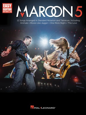 Maroon 5 - Easy Guitar with Notes & Tab - Guitar|Vocal Hal Leonard Easy Guitar with Notes & TAB