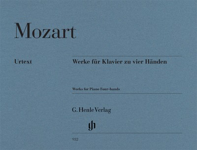 Mozart - Works for Piano Four Hands - 2 Pianos 4 Hands Henle HN932