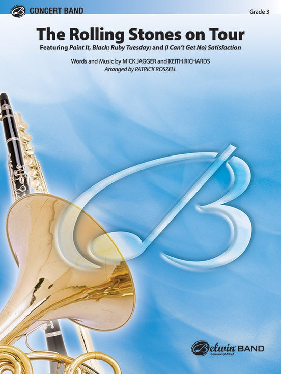The Rolling Stones on Tour - Concert Band Conductor Score & Parts (Digital Download)