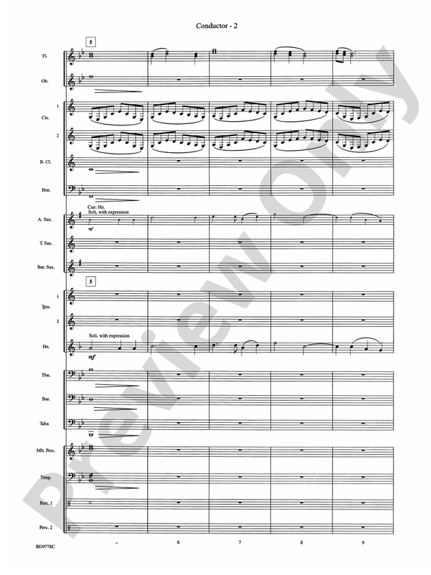 Cantique de Noel (O Holy Night) - Concert Band Conductor Score & Parts (Digital Download)