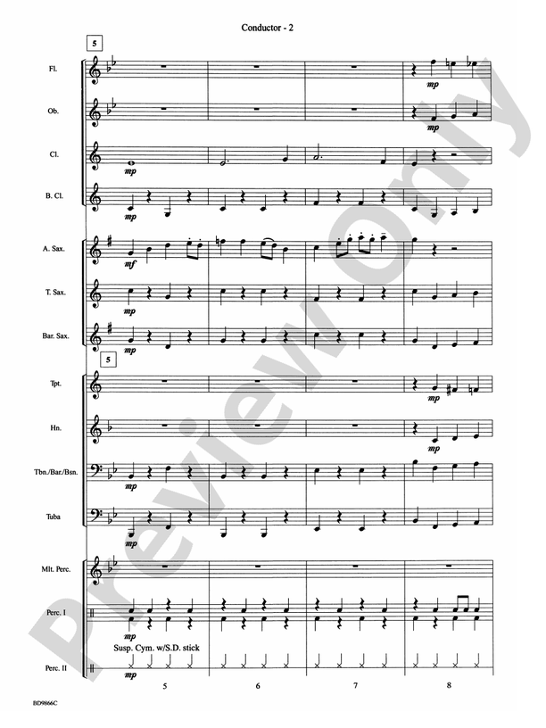 Sax to the Max (featuring your Alto Saxophone Section) - Concert Band Conductor Score & Parts (Digital Download)
