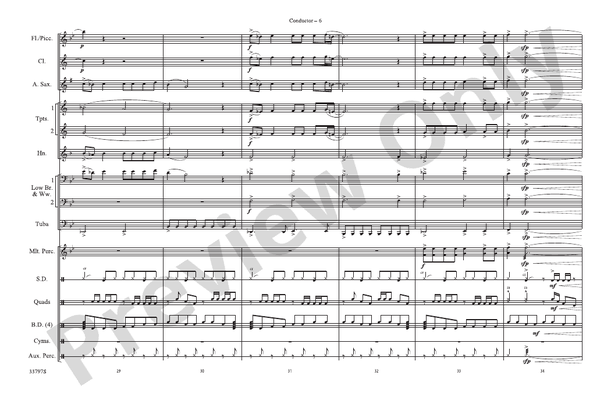 Dr. Feelgood – Marching Band Conductor Score & Parts (Digital Download)