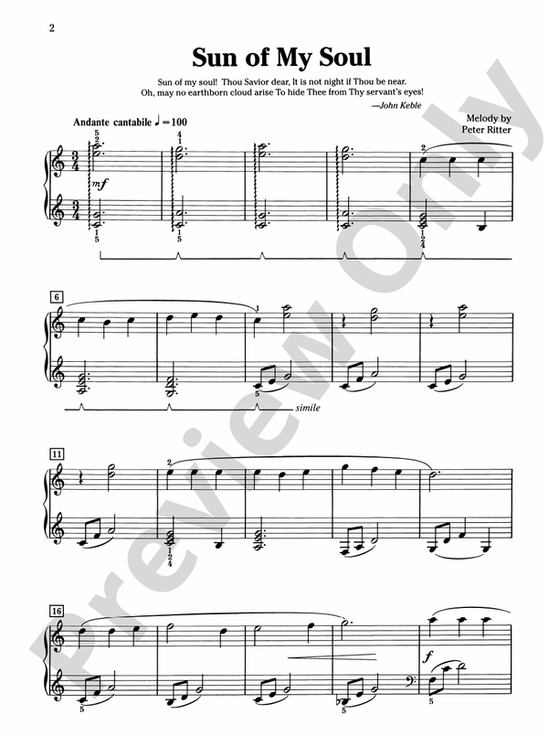 Sacred Silhouettes - Piano (Digital Download)