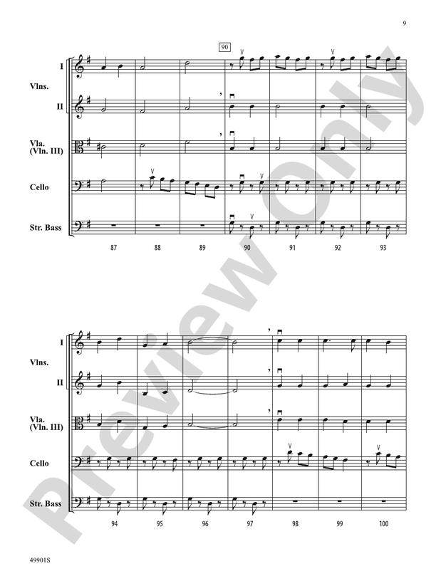 Prelude to Christmas - String Orchestra Conductor Score & Parts (Digital Download)