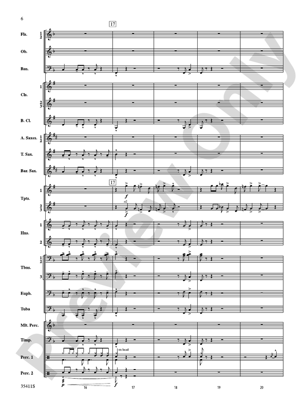 A Man and His Soul - Concert Band Conductor Score & Parts (Digital Download)