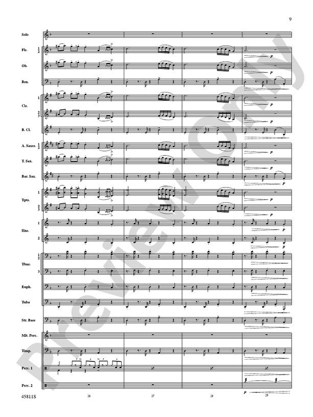 A Tribute to Dave Brubeck - Concert Band Conductor Score & Parts (Digital Download)