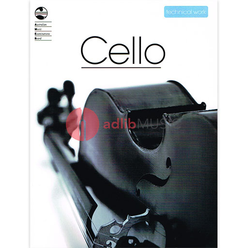 AMEB Technical Workbook - Cello (New 2010) AMEB 1203091739