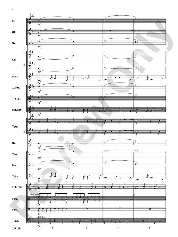 Christmas in Rio - Concert Band Conductor Score & Parts(Digital Download)
