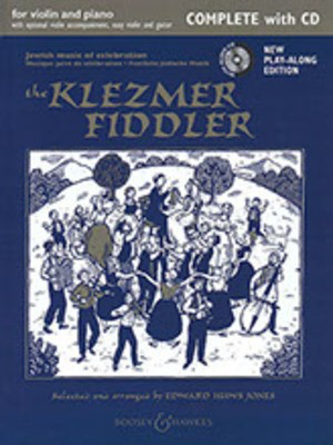 The Klezmer Fiddler, Complete with CD - for violin and piano with optional violin accompaniment, easy violin - Violin Edward Huws Jones Boosey & Hawkes /CD