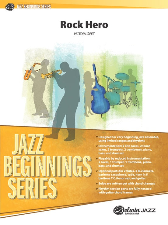 Rock Hero - Jazz Ensemble Conductor Score & Parts (Digital Download)