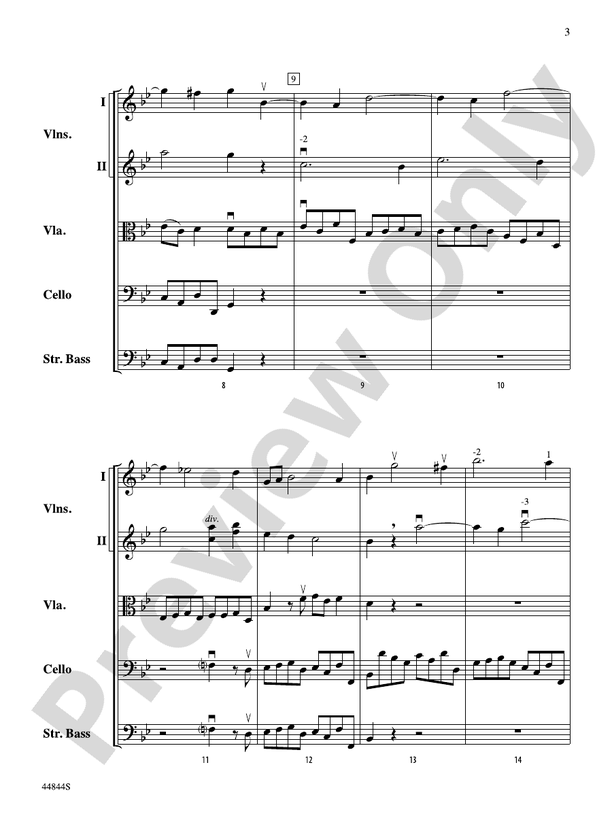 Concerto Grosso, Op. 6, No. 8 - String Orchestra Conductor Score & Parts (Digital Download)