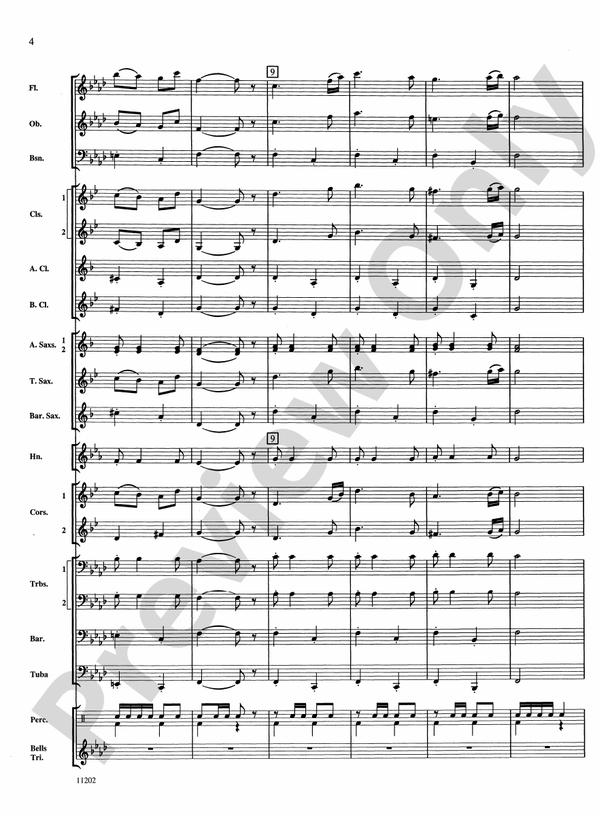 Hunter's Mountain - Concert Band Conductor Score & Parts (Digital Download)