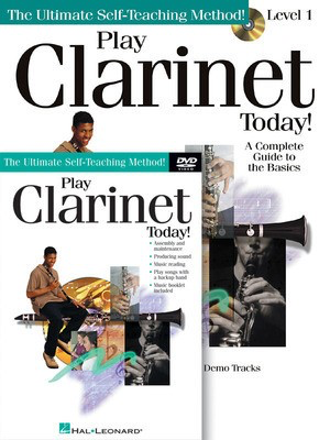 Play Clarinet Today! Beginner's Pack - Book/CD/DVD Pack - Clarinet Various Authors Hal Leonard /CD/DVD