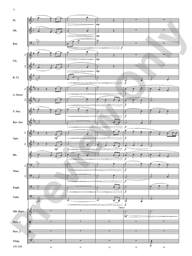 Where the Heavens Meet Earth - Concert Band Conductor Score & Parts (Digital Download)