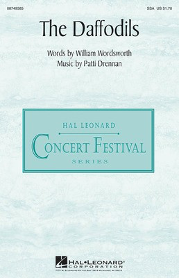 The Daffodils - Patti Drennan - SSA Hal Leonard Choral Score Octavo