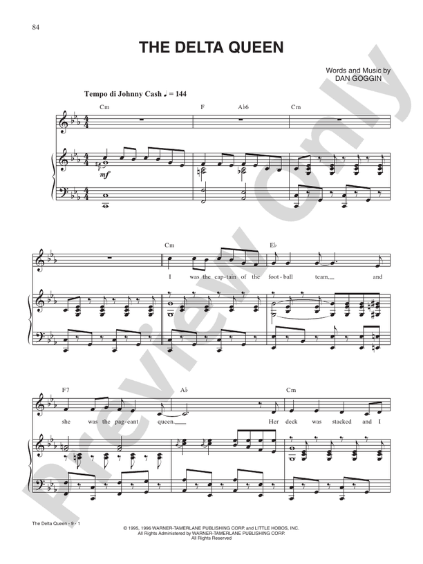 The Delta Queen (from Sister Amnesia's Country Western Nunsense Jamboree) - PVG (Digital Download)