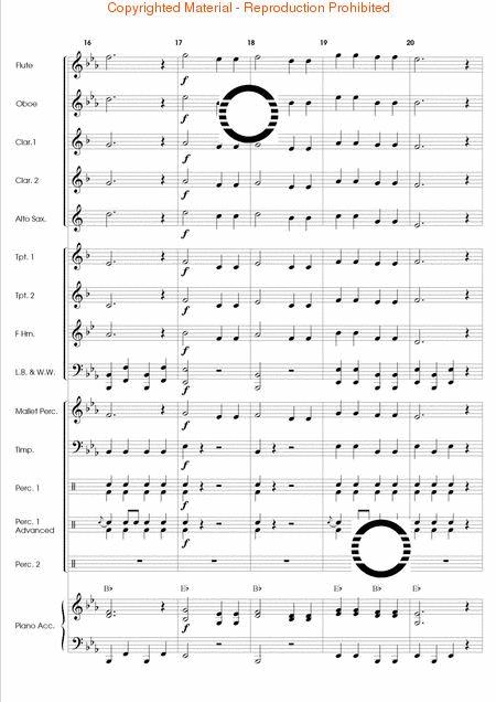 Popcorn Prelude - Beginning Band Grade 0.5 - Score and Parts - Mike Hannickel - Curnow Music