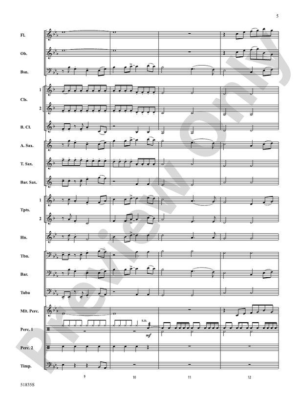 Perspectives - Concert Band Conductor Score & Parts(Digital Download)