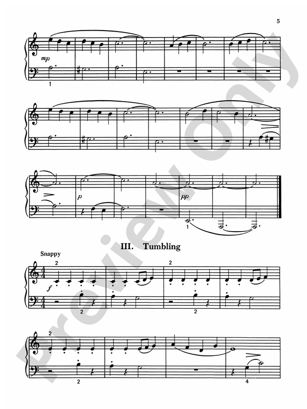 Beginning Sonatinas: Five Original Works in Varying Styles for the Early Grades - Piano (Digital Download)