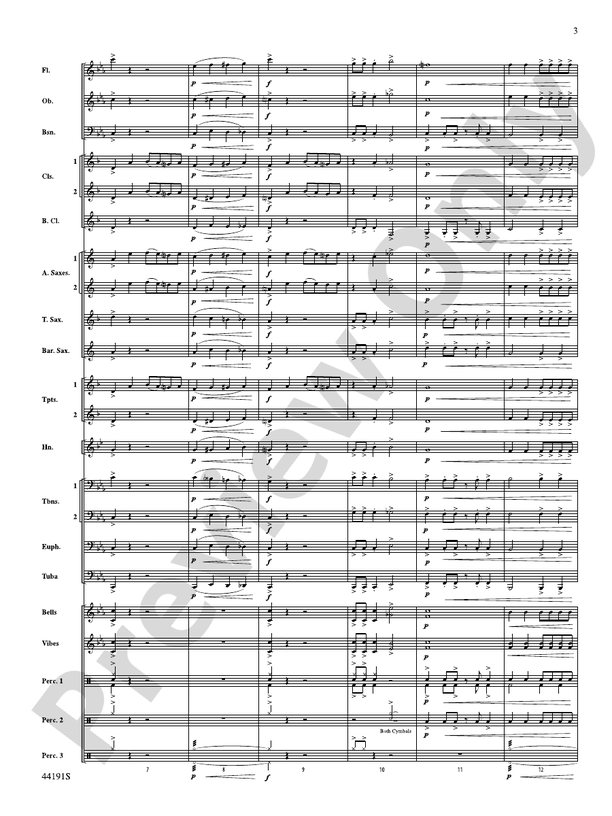 Fireball! - Concert Band Conductor Score & Parts (Digital Download)