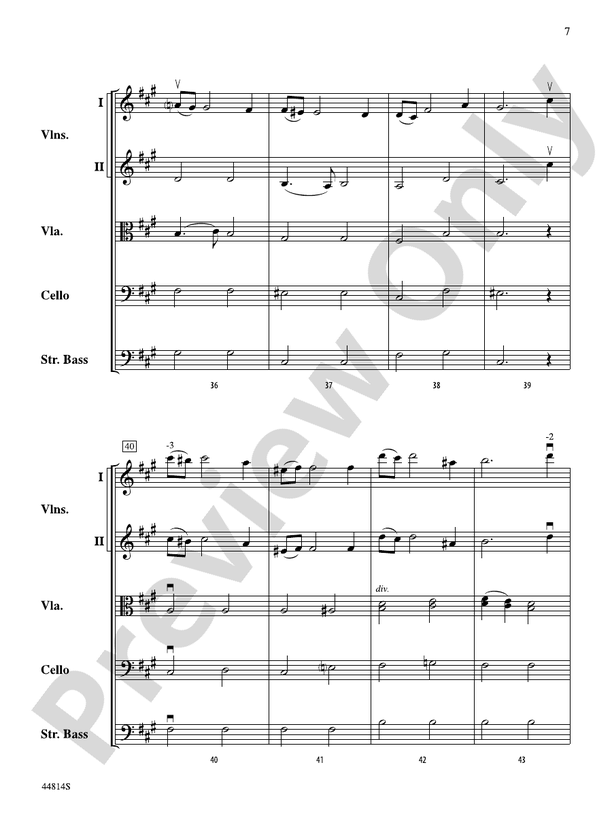 Transylvanian Lullaby - String Orchestra Conductor Score & Parts (Digital Download)