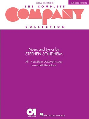 The Complete Company Collection - Author's Edition - Stephen Sondheim - Piano|Vocal Hal Leonard Vocal Selections