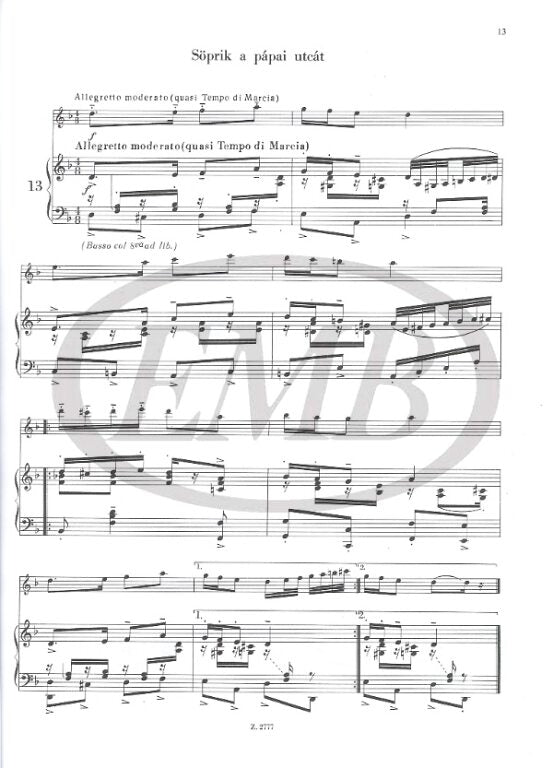 Play Up Gypsy: 60 Hungarian Songs - Violin/Piano Accompaniment EMB Z2777