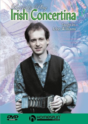Learn to Play Irish Concertina - Accordion Homespun DVD