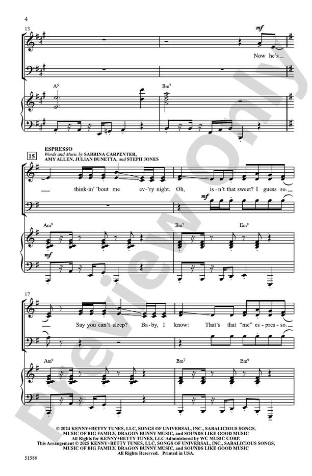 Espresso, Please - SATB Choral Octavo (Digital Download)