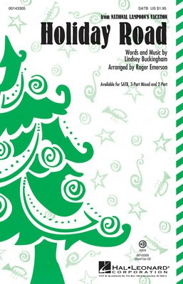 Holiday Road - Lindsey Buckingham - SATB Roger Emerson Hal Leonard Octavo