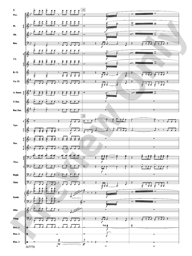Soaring with John Williams - Concert Band Conductor Score & Parts (Digital Download)