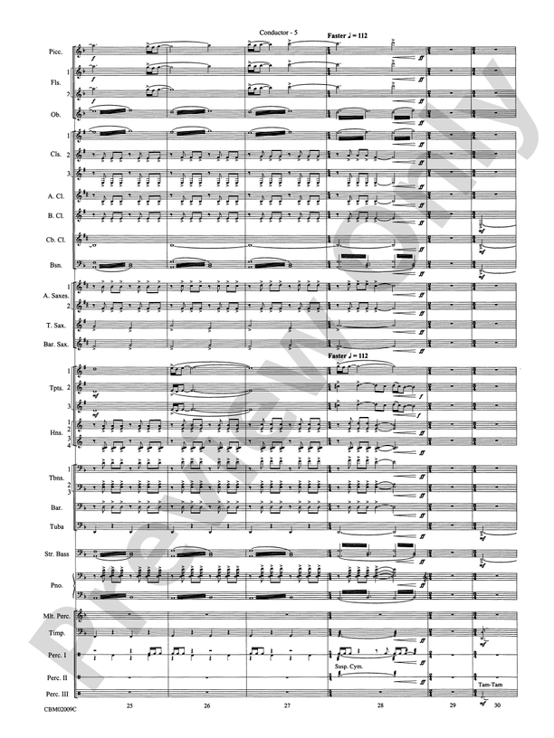 The Lord of the Rings: The Fellowship of the Ring, Symphonic Suite from - Concert Band Conductor Score & Parts (Digital Download)