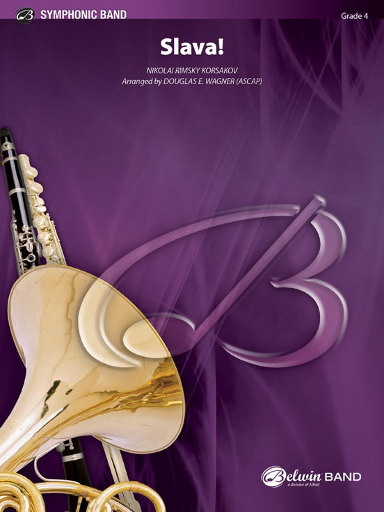 Slava - Concert Band Conductor Score & Parts (Digital Download)