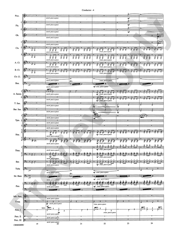 The Lord of the Rings: The Fellowship of the Ring, Symphonic Suite from - Concert Band Conductor Score & Parts (Digital Download)