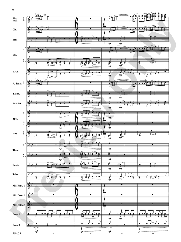 Festival - Concert Band Conductor Score & Parts(Digital Download)