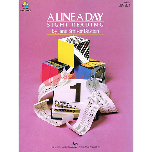 A Line a Day Sight Reading, Level 1 - Jane Bastien - Piano Neil A. Kjos Music Company