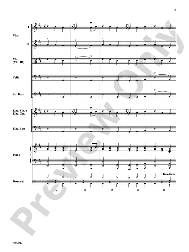 Faith Noel – String Orchestra Conductor Score & Parts (Digital Download)