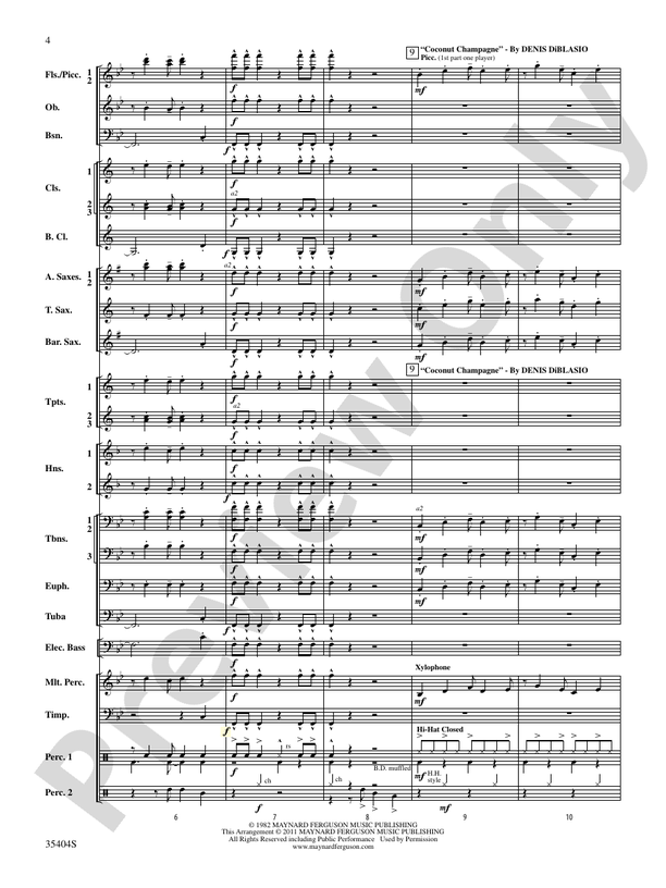 Maynard Madness - Concert Band Conductor Score & Parts (Digital Download)