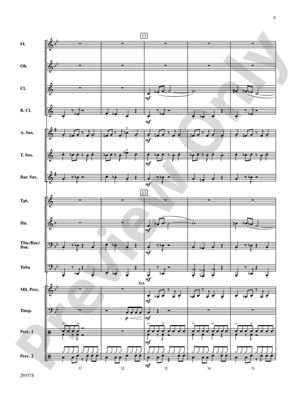 Spy Games - Concert Band Conductor Score & Parts (Digital Download)