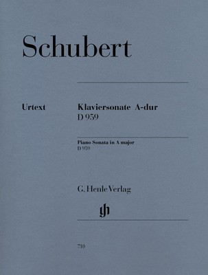 Piano Sonata in A major D 959