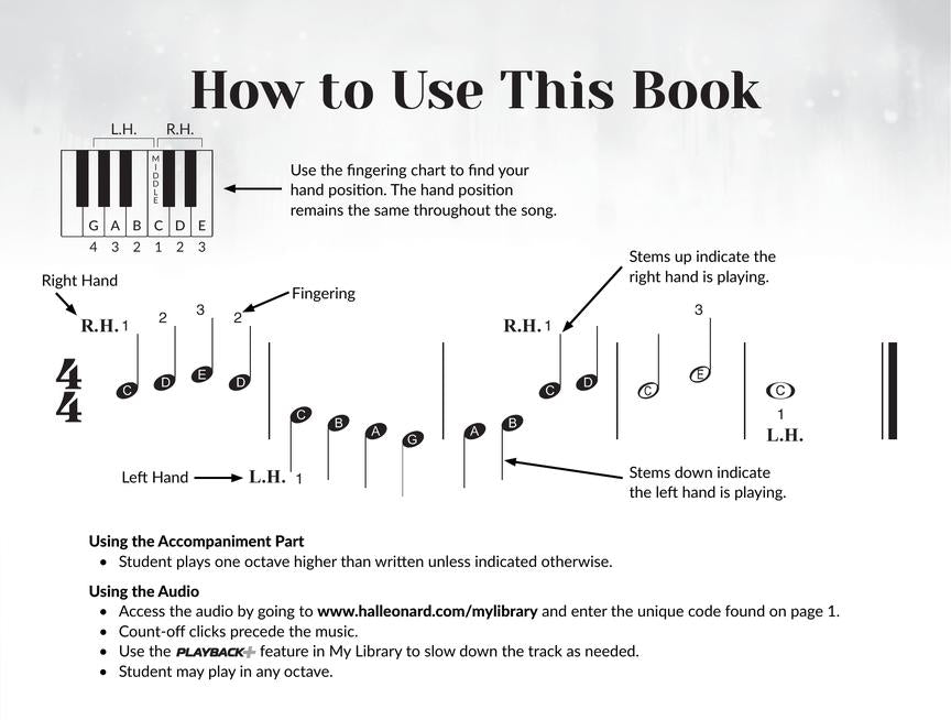 Disney Songs for the Very Beginner - Piano/OLA Hal Leonard 1426882