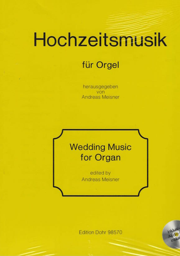 WEDDING MUSIC FOR ORGAN COLLECTION BOOK/CD CPLT - KEYBOARD/ORGAN - DOHR